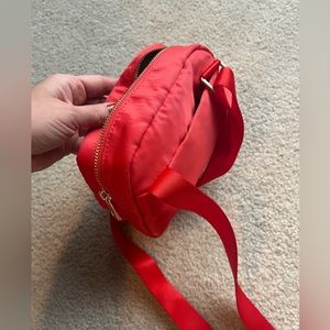 Targets “A New Day” Red Fanny Pack/Belt Bag w/zip enclosures